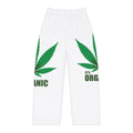 Organic Leaf Women's Pajama Pants — 'It's Organic' All-Over Print